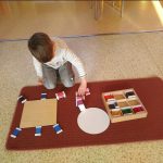 activite degrade des couleurs ecole Montessori du Pays Viennois