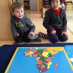 Aire de la vie sensoriel Ecole Montessori du Pays Viennois